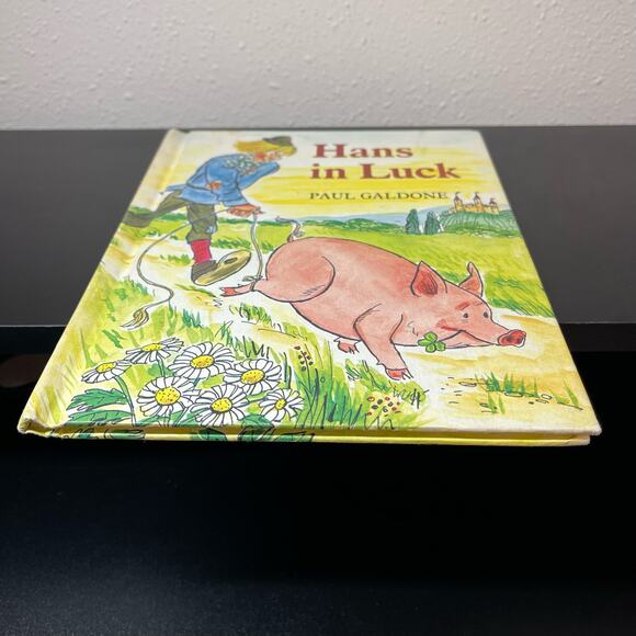 Vintage 1979 “Hans in Luck” by Paul Galdone (Hardcover) - Picture 7 of 10